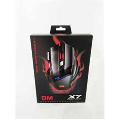 Mouse Gamer BM X7 2400dpi - 7 botoes e LED - B-MAX